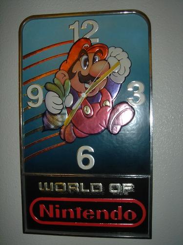 Newest find: Nintendo clock!