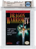 Dragon Warrior IV (NES, Enix, 1992) Wata 8.0 A (Seal Rating)
