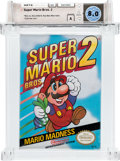 Super Mario Bros. 2 (NES, Nintendo, 1988) Wata 8.0 A (Seal Rating)