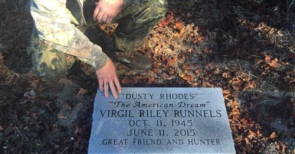 Image result for dusty rhodes grave
