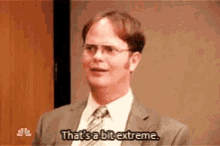 The Office Dwight GIF - TheOffice Dwight LittleBitExtreme GIFs