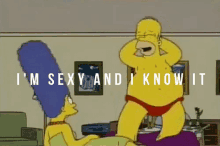 Feeling Sexy The Simpsons GIF - FeelingSexy TheSimpsons SexyAndIKnowit GIFs