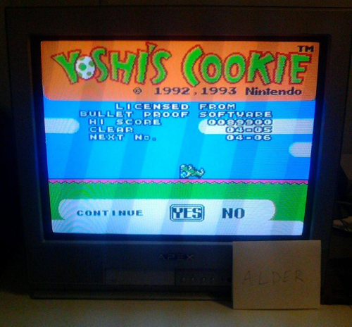 Yoshi's Cookie: 89990 