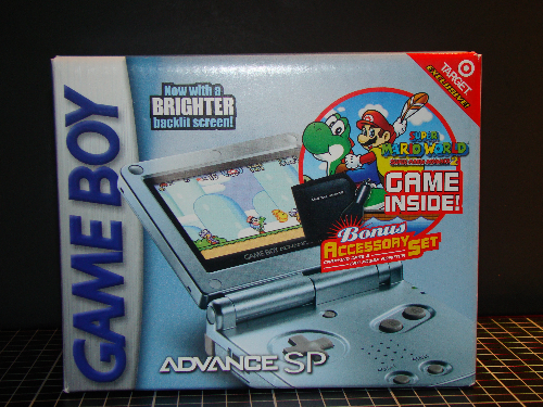 Target GBA Nintendo Game Boy Advance Console CIB Exclusive w/ Mario Advance