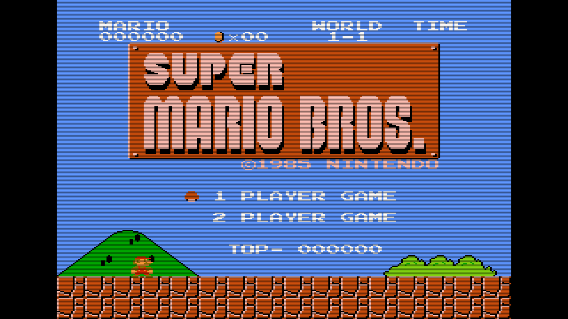 Super Mario Bros 4x3 SCANLINE 1920X1080 by stardust4ever