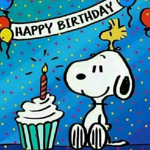 Image result for snoopy happy birthday